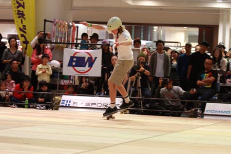 Stefan Lillis Akesson Skateboard Contest in Japan